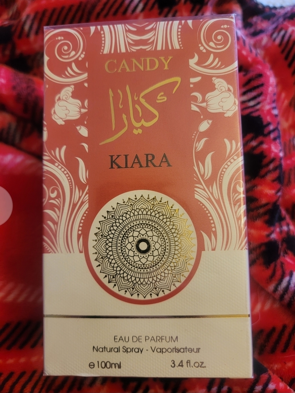 Kiara Candy Eau de Parfum - For Skin Or Body. Brand New In Box.